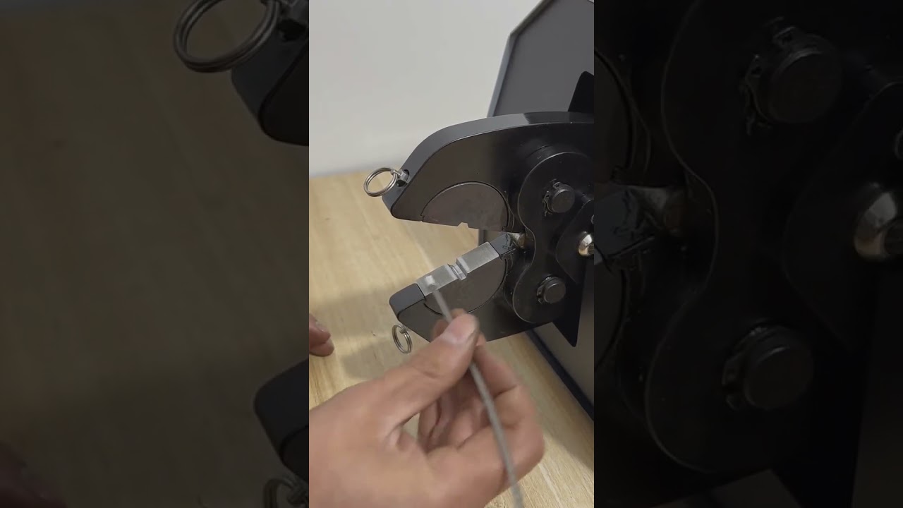 Hochleistungs-Pneumatik-Crimpmaschine für Stahldrahtseile | #Fabrik #Maschine