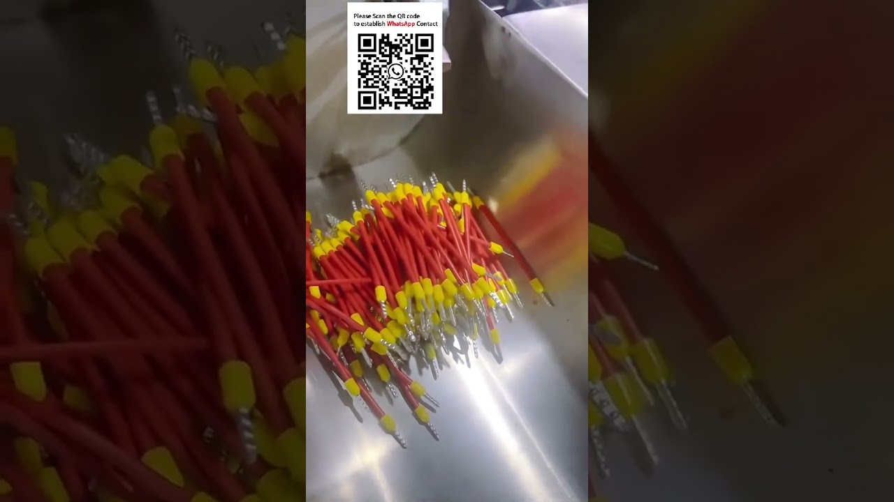 Vollautomatische Doppelend-Crimpmaschine für durchgehende Bandkabelschuhe – Effizient & Hochgeschwindigkeit