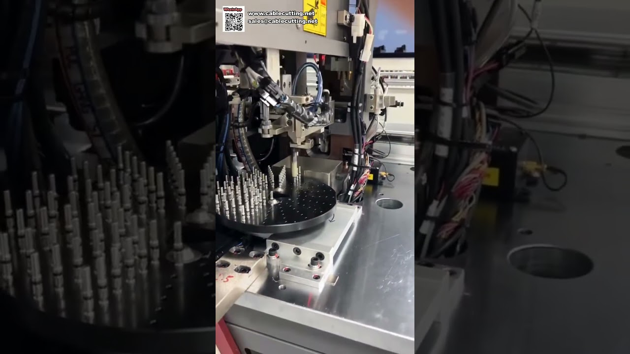 Automatische Doppelend-Crimp- und Einzelseitige Gehäuse-Steckmaschine – Hochgeschwindigkeit für Kabelbaum-Montage