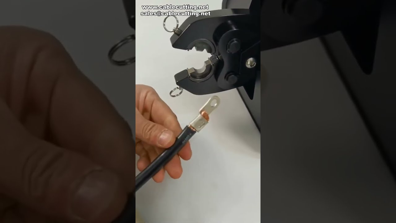 Elektrischer Kabelschuh-Crimper: Hochgeschwindigkeits-Kabelverarbeitung für die Fabrikautomation