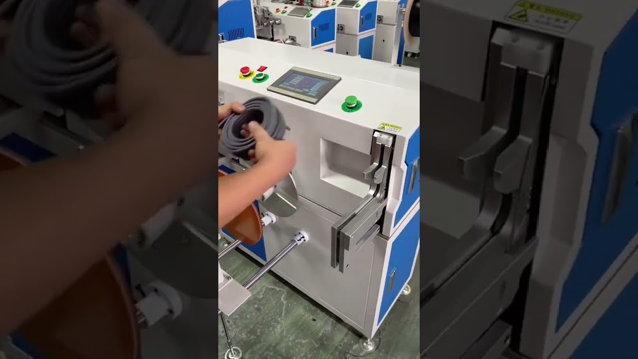 Vielseitige Drahtwickelmaschine für verschiedene Materialien – präzise Zuführung & saubere Wicklung
