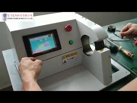 Fahnenetikettiermaschine für PVC-Klebeband-Wickelmaschine – Kabel effizient etikettieren