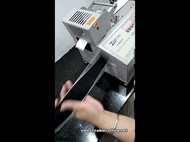 Automatische Klettband-Schneidemaschine – Effizient für Klebeklettband und industrielle Fertigung