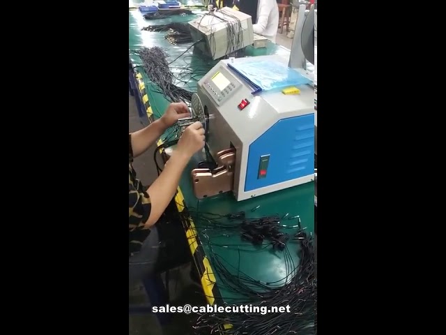 Automatische Kopfhörer-Kabelwickelmaschine | Effiziente Kabelbinder-Lösung