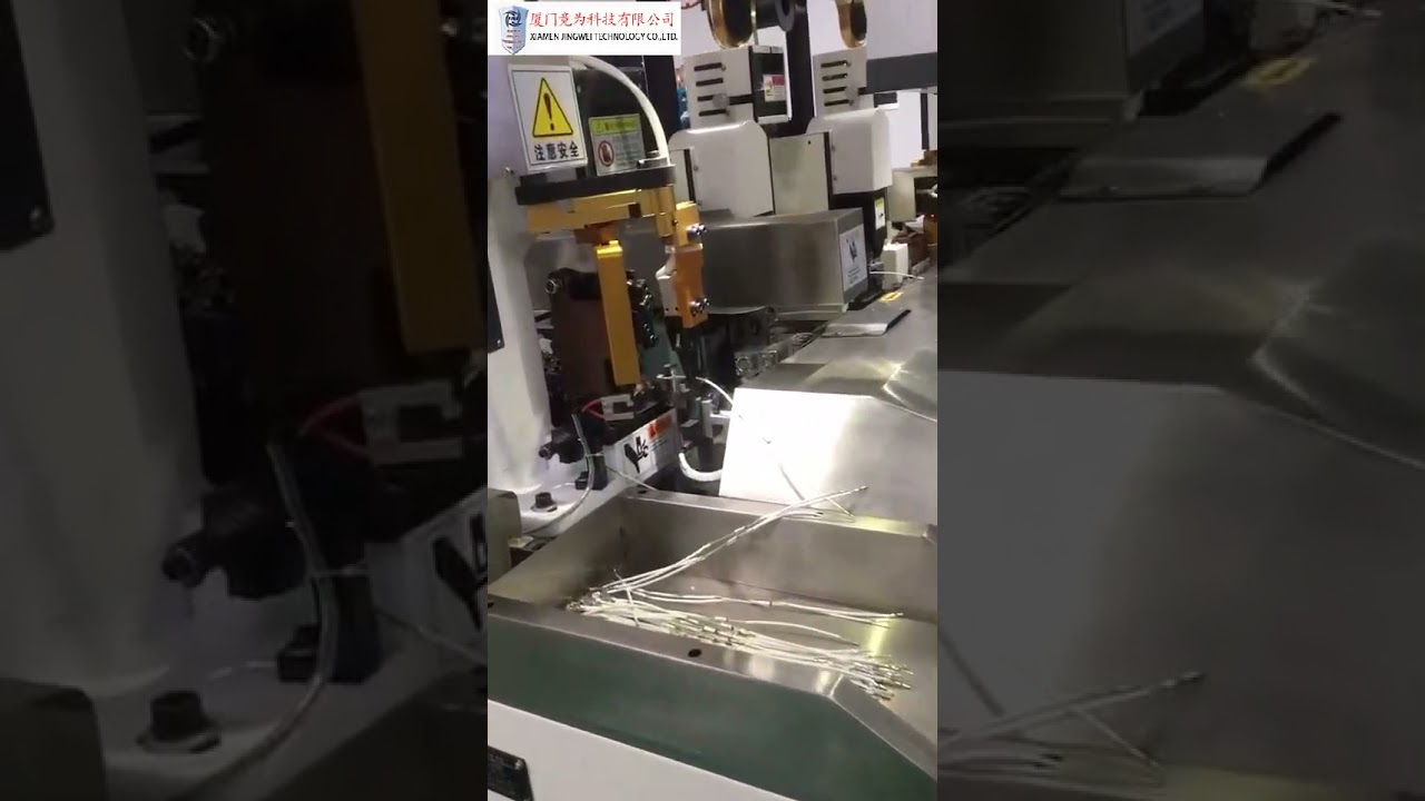 Doppelkopf-Kabelverbindungs- und Crimpmaschine | Drahtspleißmaschine für industrielle Anwendungen