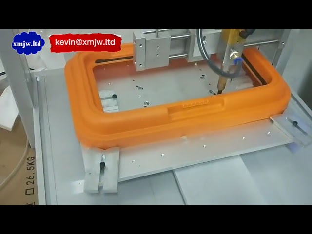 Drei-Achsen Heißkleber-Dispenser | Präzisions-Sprühanlage für automatisierte Klebstoffaufträge