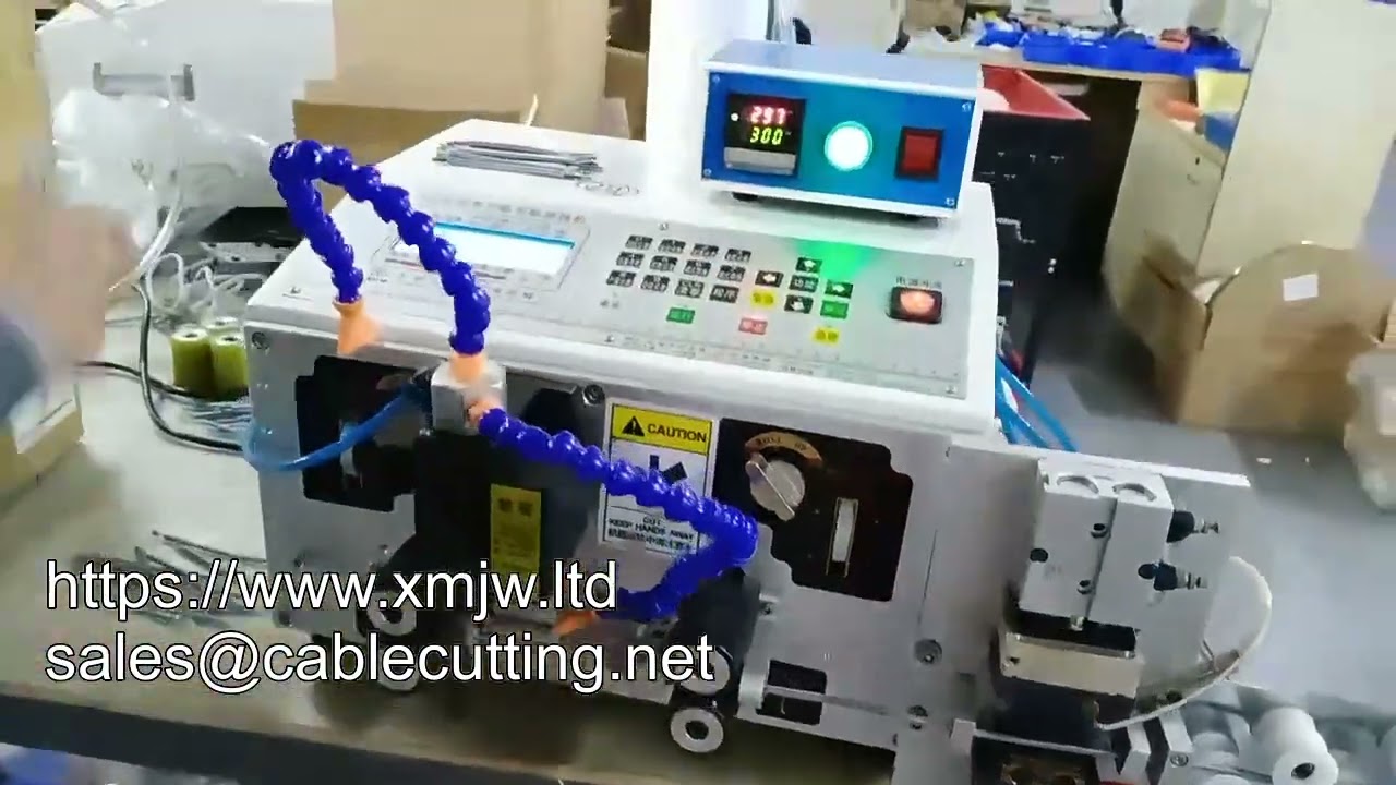 WPM 330r – Automatische Litzen-Schneid- und Heizabisolier-Maschine