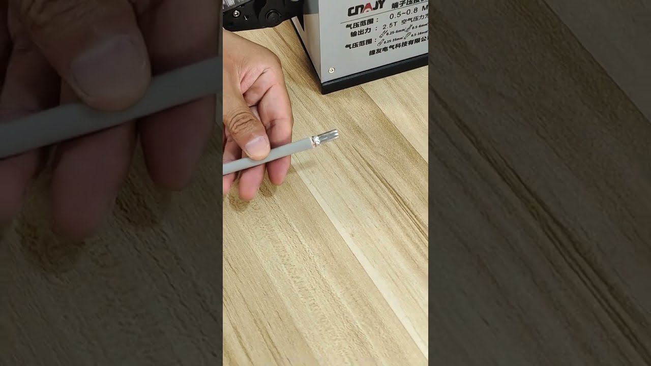Maßgeschneiderte Crimpformen: Pneumatische Kabelschuh-Crimp-Maschinen für Ihre Produktion | Automatisierungslösungen