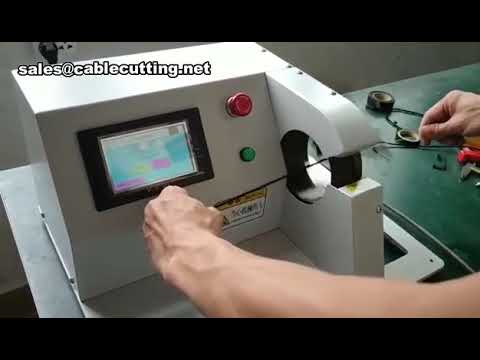 Touchscreen-Kabelbaum-Abklebemaschine – Präzise & Automatisiert