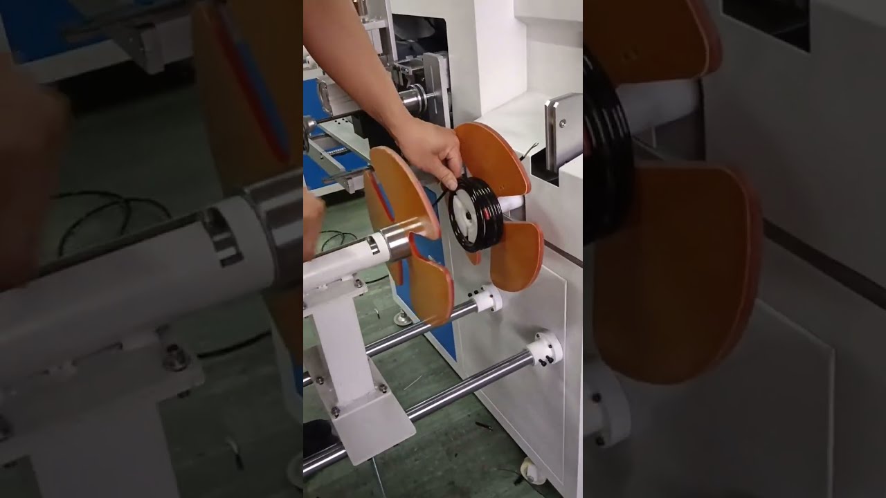All-in-One Maschine für automatische Drahtverarbeitung: Zählen, Abisolieren, Schneiden, Wickeln & Binden