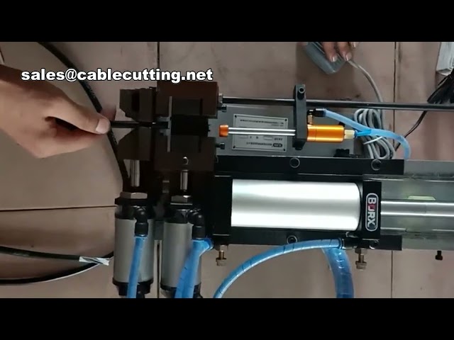 Mehrkern-Abisoliermaschine für Gas- und Elektroleitungen – Rohrschneiden und Abisolieren