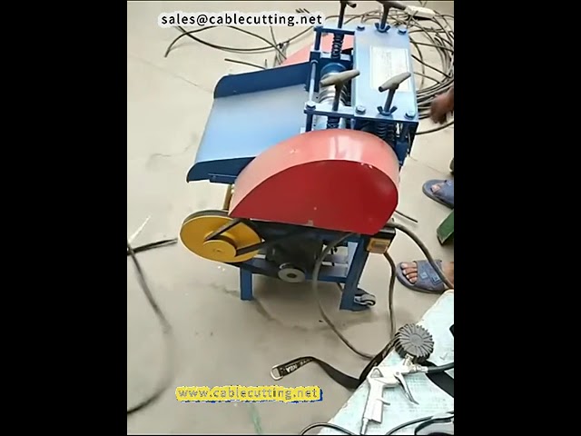 Automatische Abisoliermaschine für Kupferkabel – Altkabel & Haushaltskabel effizient schälen