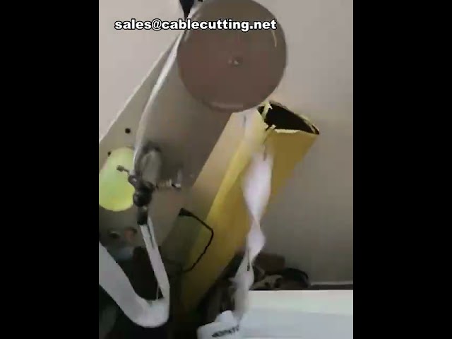Automatische Schneidemaschine für Kupferfolien-Schrumpfschläuche und PVC-Schläuche