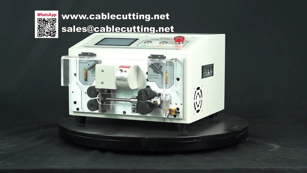 Touch Screen Automatic Wire Stripping and Cutting Machine for 6mm2 Cable Processing E/S