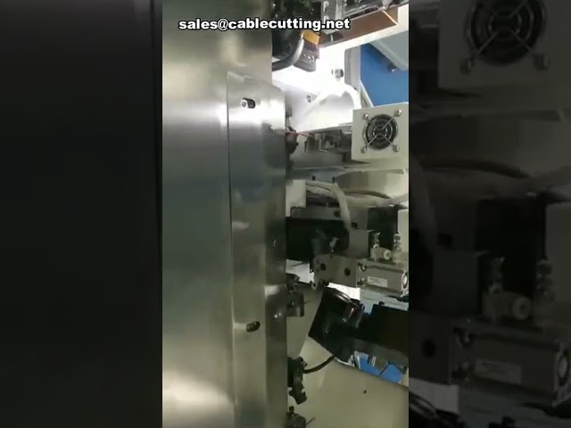 Automatische Abisolier- und Crimpmaschine MP-4: Drahtschneiden, Abisolieren und Crimpen in einem Schritt