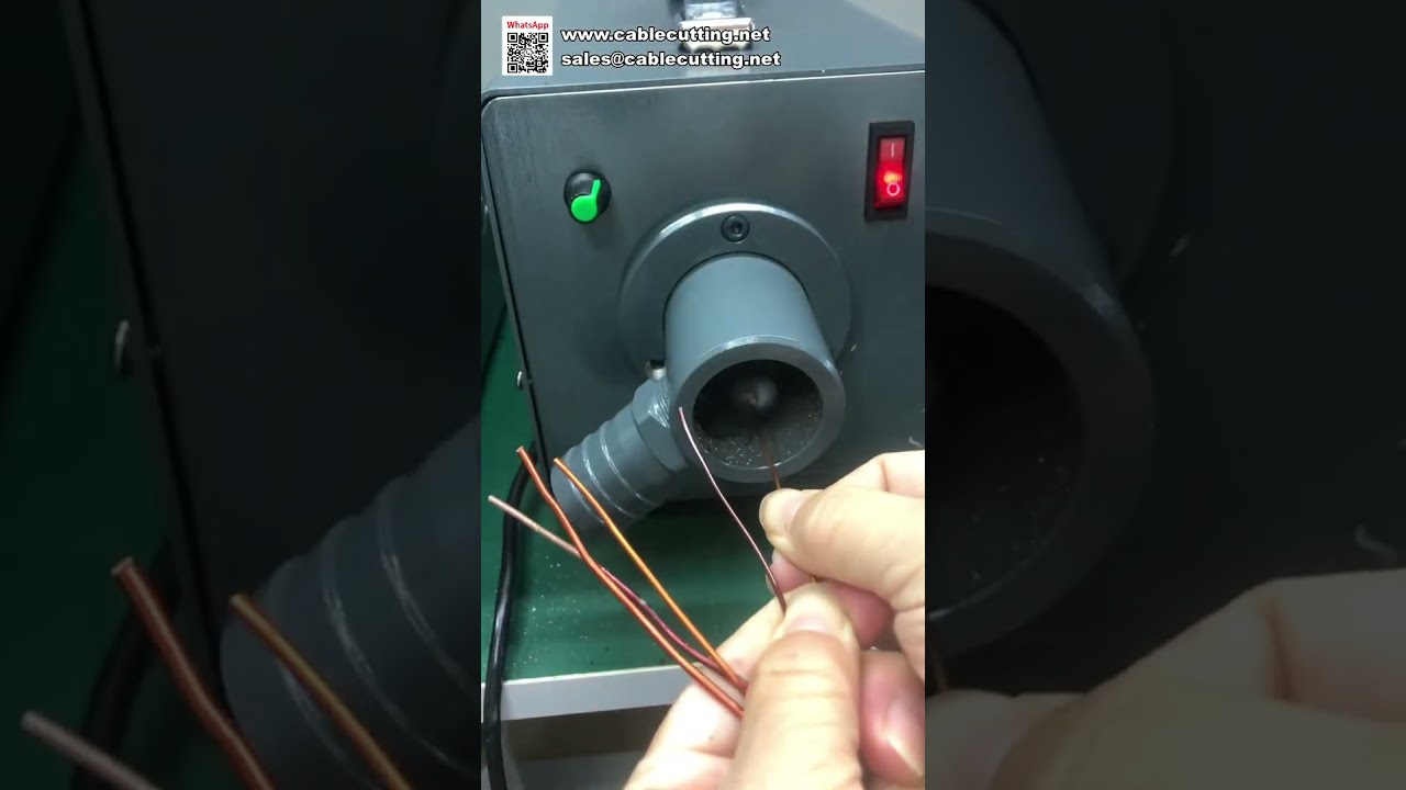 Factory Direct Enameled Wire Peeling Machine for Copper and Aluminum Wire Stripping