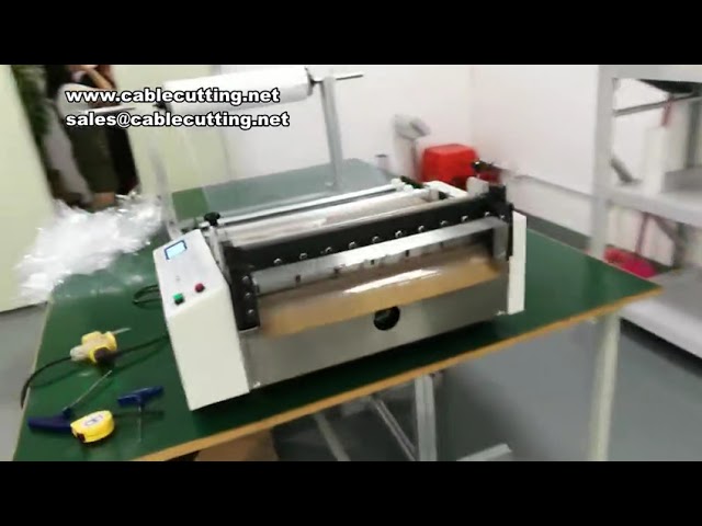 Kreuzschneidemaschine für Kunststoff & Papier – Automatische Rollenschneidanlage für präzise Zuschnitte