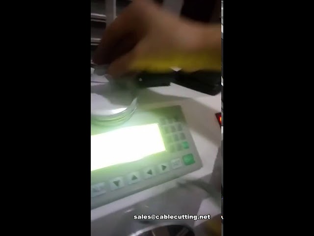 Automatische Stahldrahtwickel- und Bindemaschine für effiziente Kabelverarbeitung