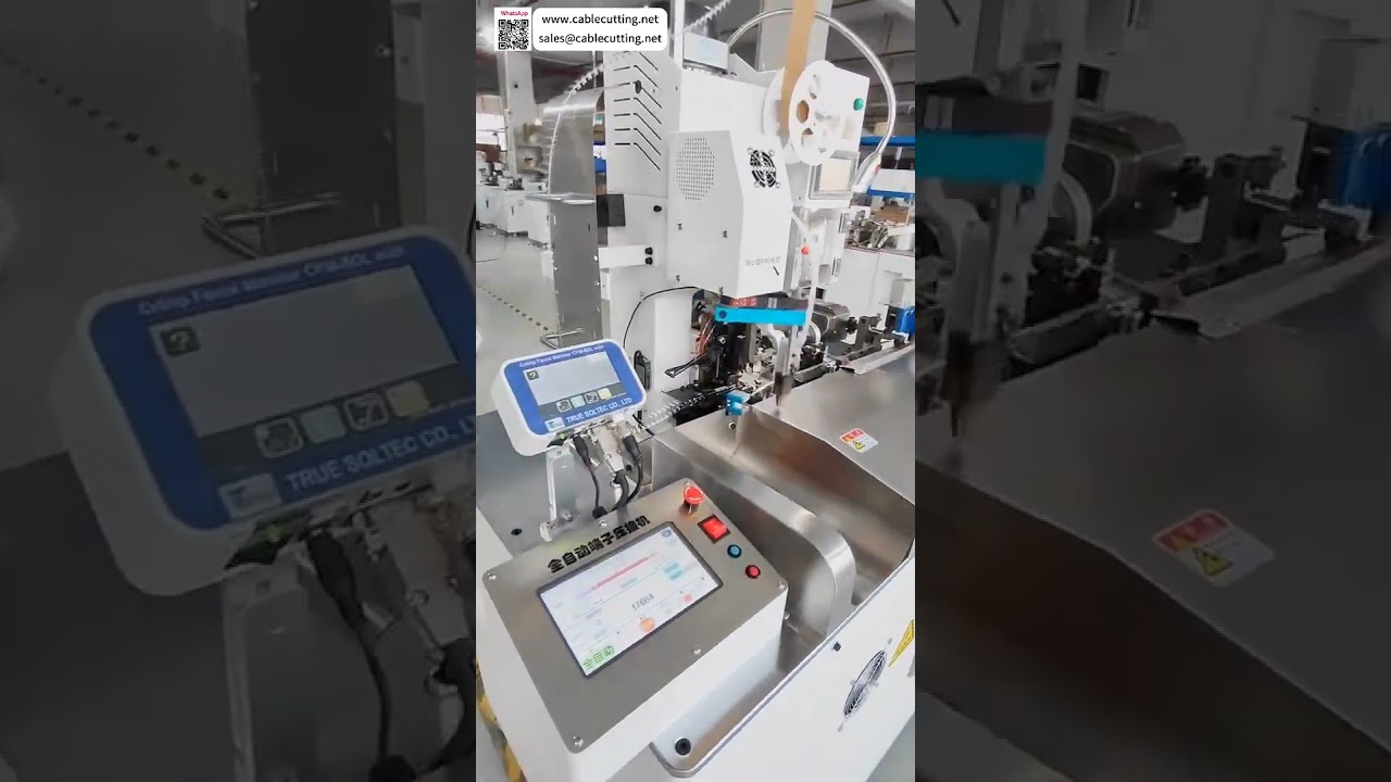 Präzise Wetterdichtungs-Einführungsmaschine mit CFM-Druckmonitor für Kfz-Crimpen