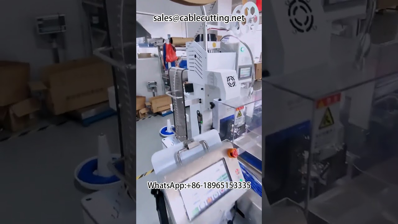 Vollautomatische Zwei-End-Kabelverarbeitungsmaschine: Wasserdichte Stecker + Anschlussklemmen (Hoch-/Niederspannung)