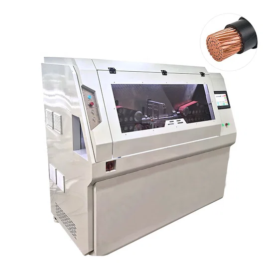 Hochleistungs-Kabelabisolierer und -Schneider (großer Querschnitt) - Drahtschneide- und Abisoliermaschine